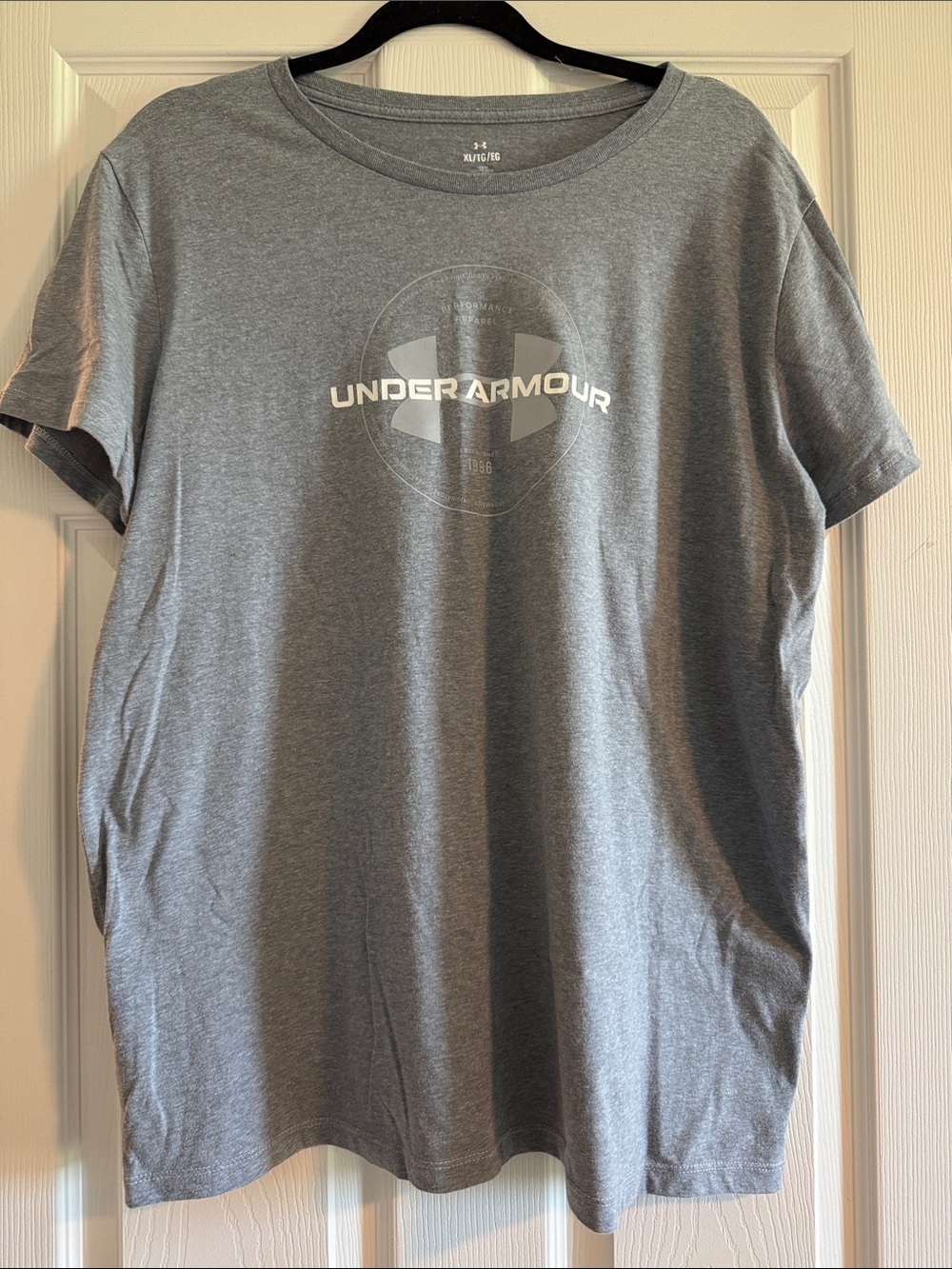 Under Armour Gray Short Sleeve Logo Tee